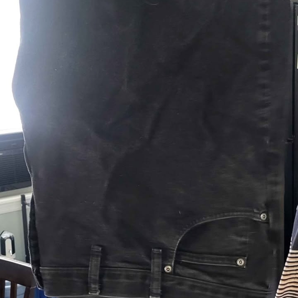 Wrangler Black Bootcut Jeans